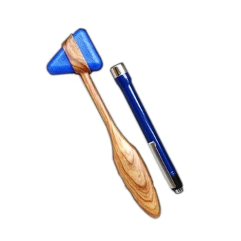 карандаш-ручка Многофункциональный Треугольный Ударный молоток, ручка для Клинициста, Карандаш, Фонарик, Свет для зрачков, Электрический Фонарик, Профессиональный