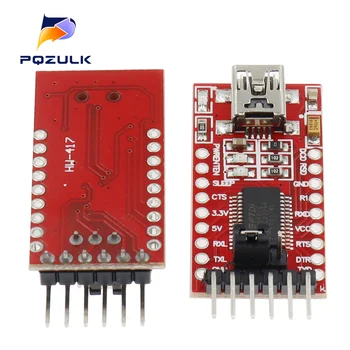 100 шт. модуль последовательного адаптера FT232RL FTDI USB 3,3 В 5,5 В к TTL для Arduino FT232 Pro Mini USB К TTL 232