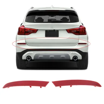 1 Пара Отражателей правого и левого заднего бампера с красными линзами, автомобильные лампы, Крышка для автомобиля для BMW sDrive30i 2019-2021 30i 2018-2021