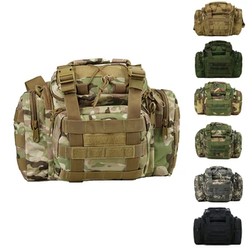 Сумка, уличная сумка, камуфляжный нагрудник, походный тактический Молл, качественный поясной топ Mochilas, военный походный поясной рюкзак