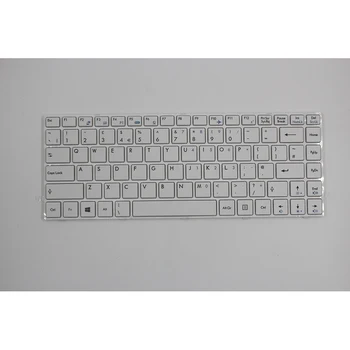 Новая Британская Белая клавиатура для ноутбука MSI CR420 CR460 X350 EX465 CX420 X370 MS-1453 MS-145A UK