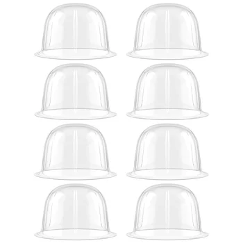 8 шт. пластиковые подставки для шляп, комплект для шляп, подставка для настольных держателей, защитный держатель в форме шляпы