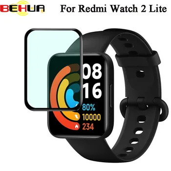 Защитная пленка BEHUA Для Xiaomi Redmi Watch2 lite Smartwatch 3D Изогнутая Прозрачная Защитная Пленка с Полным Краем, Защитная Крышка, Аксессуары