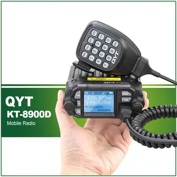 Мини-мобильное радио QYT KT-8900D двухстороннее радио двухдиапазонное радио