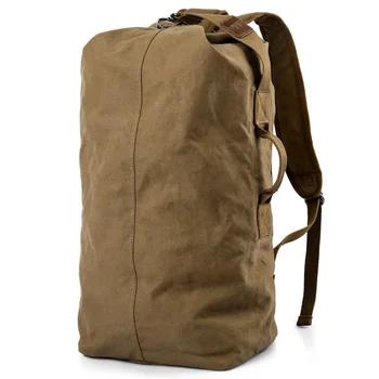Мужская Вместительная сумка-рюкзак на плечо, Мужские Холщовые сумки для Альпинизма, Большой Дорожный Рюкзак, Багаж для мальчиков