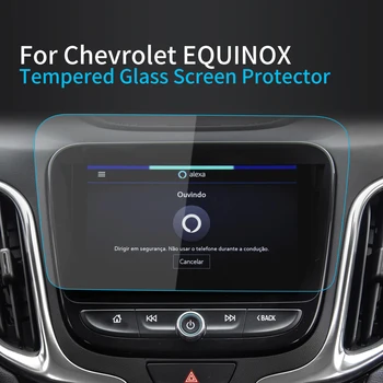 Автомобильные Наклейки, Защитная пленка для экрана Chevrolet Equinox 2023, Защитная пленка из закаленного стекла, Навигационный Автоаксессуар