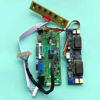 Для LM170E02 LM170E03 Плата контроллера экрана монитора ноутбука DIY Kit 4CCFL 1280*1024 HDMI-Совместимый VGA DVI 17 