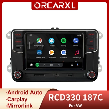 Noname RCD330 MIB Carplay Автомагнитола Android Auto RCD340G 187C Bluetooth Головное устройство для VW POLO Golf 5 6 Passat B5 B6 Jetta 5 6