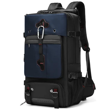Рюкзак, сумка, водонепроницаемая сумка, Новый мужской чемодан, дорожный багаж, вместимость для альпинизма на открытом воздухе, Многофункциональный, большой