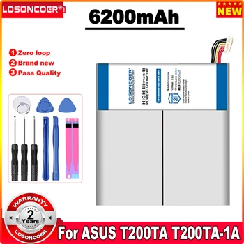 LOSONCOER C21N1334 Аккумулятор для Ноутбука Емкостью 6200 мАч Для ASUS Transformer Book T200TA 12 
