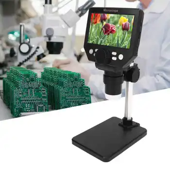 1000-кратный цифровой микроскоп с 4,3-дюймовым цветным ЖК-дисплеем 1080P, электронный цифровой микроскоп для промышленного обслуживания