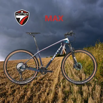 TWITTER Голографический MAX GX EAGLE lunar-12S XC с передним амортизатором из углеродного волокна для горного велосипеда 12*142 мм 27,5/29 дюймов велосипеды