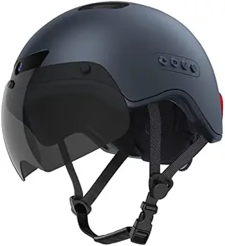 Велосипедные шлемы KRS-S1 для мужчин, умные шлемы для взрослых со спортивной камерой 1080P 60 кадров в секунду, двойная антенна Bluetooth, женский велосипедный шлем B