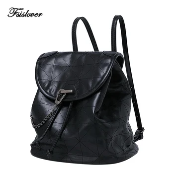 Модный женский рюкзак на шнурке, высококачественные рюкзаки из мягкой кожи для девочек-подростков, женская школьная сумка mochila