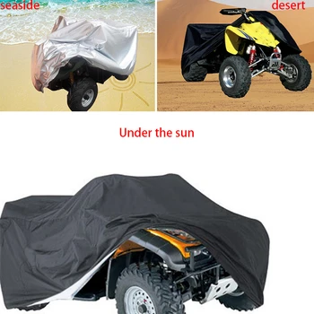 Защитный чехол для мотоцикла ATV, водонепроницаемый, солнцезащитный, пылезащитный