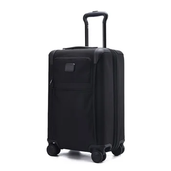 Баллистический нейлон, водонепроницаемый и износостойкий деловой багаж на колесиках, Высококачественный многофункциональный ручной чемодан для коротких поездок