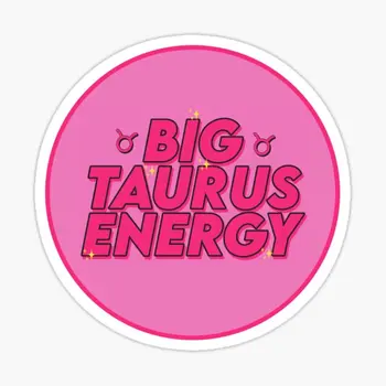Big Taurus Energy От Gabyiscool, 5 шт., автомобильные наклейки для украшения бампера, мультяшный дом, забавные наклейки для бутылок с водой, багаж