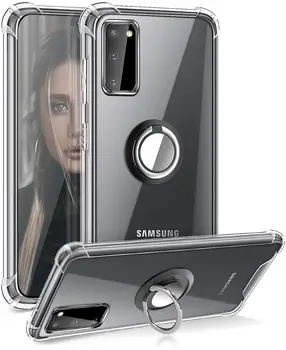 Противоударный Мягкий Чехол-кольцо Для Samsung Galaxy S10 M11 M21 Note 10 Lite 5G S10e S10 + Plus S20 Ultra A51 A71 M31 A41 A21 A50S A30