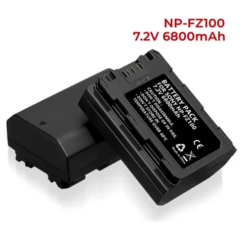 NP-FZ10 6800 мАч Эрзац-аккумулятор для mit FX3, FX30, A1, A9, A9 II, a7R III, A7S III, A7 III, A7 IV, A6600, A7C voopo drag 3