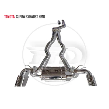 Выпускной коллектор Downpipe для Toyota SUPRA Выхлопная система Автоматическая замена Модификация Электронный клапан