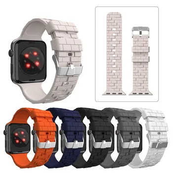 Силиконовый ремешок для Apple Watch band 49 мм 45 мм 41 мм Резиновый браслет 40 мм 44 мм 38 мм 42 мм для iWatch series 3 5 6 se 7 8 Ultra band