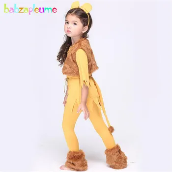 babzapleume/Брендовый детский комплект на Хэллоуин, бутик одежды для девочек, Танцевальный костюм для Косплея, 6 шт./компл., костюм для малышей Y008