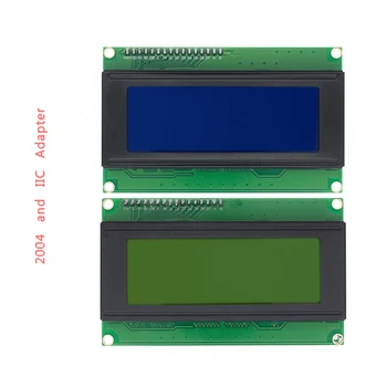 1ШТ 2004 20X4 20*4 Синий или желто-зеленый экран ЖК-модуль IIC I2C Интерфейсная плата адаптера