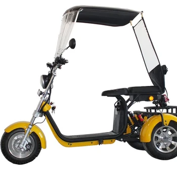 Самые продаваемые электрические мотоциклы Smarda Citycoco 2000 Вт для взрослых электрические скутеры с толстой шиной дешевый скутер