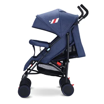 Летняя коляска, легкая портативная складная коляска, может сидеть и лежать, простая европейская тележка, детский зонтик, автомобиль