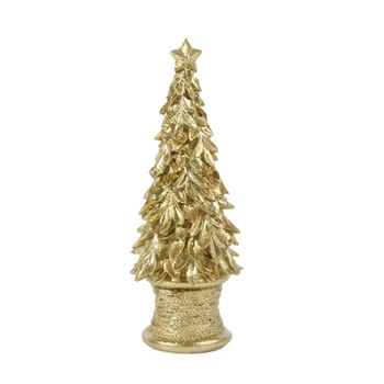 Украшения для рождественской елки из смолы высотой 12 дюймов, настольное украшение, настольная модель дерева для рождественского декора кукольного домика