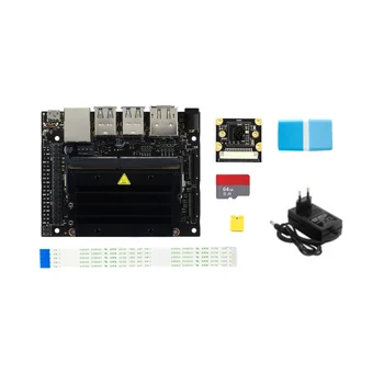 Для Jetson Nano 4GB B01 Комплект разработчика искусственного интеллекта для Программирования Робота, встроенного в камеру IMX219 EU Plug