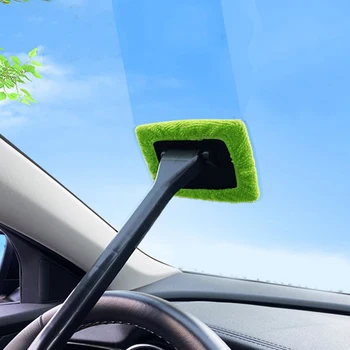 Набор щеток для мытья окон автомобиля, инструмент для автоматической чистки с длинной ручкой, щетка для чистки стеклоочистителя из микрофибры