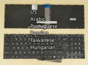 Американская, арабская, Португальская, Русская, Тайваньская, Венгерская Клавиатура Для MSI GT63 Titan 10SF 10SG 8RF 8RG 8SF 8SG 9SF 9SG С подсветкой RGB Для каждой клавиши