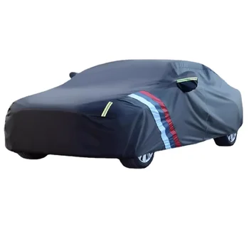 Чехол для автомобиля, водонепроницаемый Автомобильный солнцезащитный зонт, Утолщенный защитный козырек от солнца, теплоизоляция, защита от града Для Bmw Honda Toyota LADA KIA