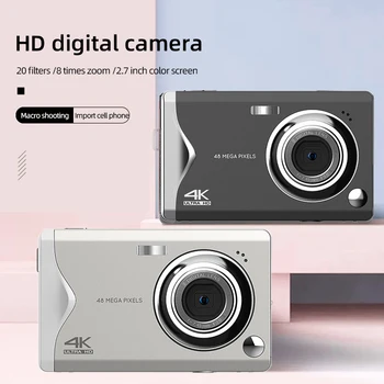 2023 Новая Студенческая камера 4K Hd с 3-дюймовым большим экраном с автофокусом, легкая цифровая камера высокой четкости