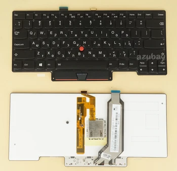 Клавиатура на иврите для Lenovo Thinkpad X1 Carbon 1-го поколения 2013 (34xx), подходит для 00HT061 04Y0809 04X3624 04Y2976 04X0469 00HT023 с подсветкой