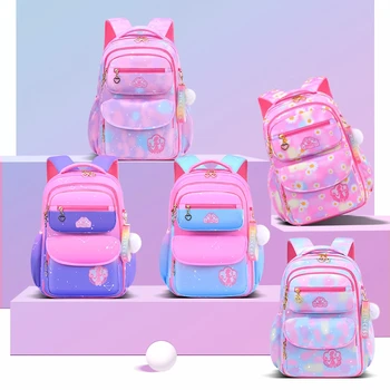 Милые Школьные сумки Для девочек, Детский рюкзак для начальной школы, детская сумка для книг, Школьный рюкзак, Водонепроницаемый Студенческий Рюкзак