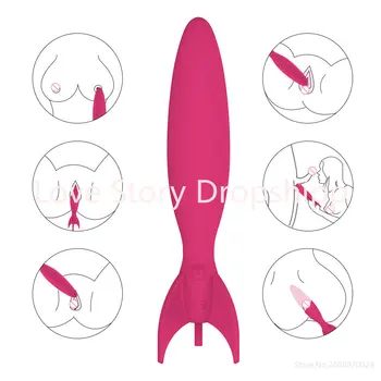 Вибратор G Spot для женской вагинальной стимуляции, фаллоимитатор с несколькими вибрациями, Персональная секс-игрушка для взрослых для женщин и пар