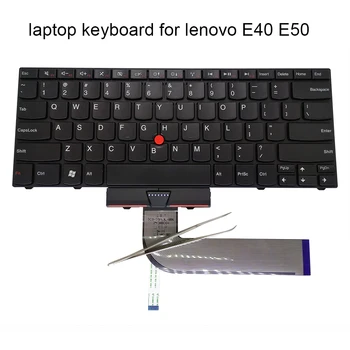 Сменные клавиатуры для Lenovo IBM Thinkpad Edge 14 E40 E50 LD-84US, американская английская черная клавиатура для ноутбука 60Y9633 60Y9669, горячая распродажа
