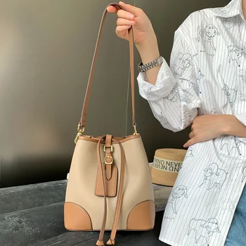 Женская сумка премиум-класса из натуральной коровьей кожи, универсальная сумка через плечо, изысканный подарок в роскошном стиле
