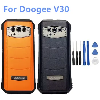 Новинка Для Doogee V30 6,58 дюймовый телефон B Задняя крышка батарейного отсека Чехол Замена корпусов Рамка бампер с датчиком отпечатков пальцев