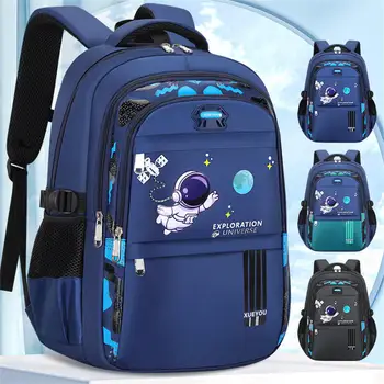 Детский рюкзак с Мультяшным Астронавтом, Школьный рюкзак для мальчиков и девочек 2023, Водонепроницаемый рюкзак Большой емкости, Школьная сумка для учащихся начальных классов