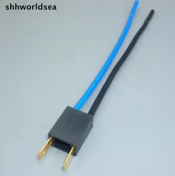 shhworldsea 5/30/100 шт H7/H2, керамический жгут проводов фары, держатель лампы, разъем для подключения АДАПТЕРА