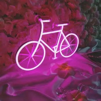 2023 Новый велосипедный светодиодный неоновый USB-источник питания, ручной ночник, декор, настольная лампа для спальни, украшения гостиной, детские подарки
