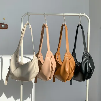 Новая сумка-мессенджер для отдыха большой емкости, сумка на одно плечо, женская Универсальная модная сумка через плечо, сумка для пельменей
