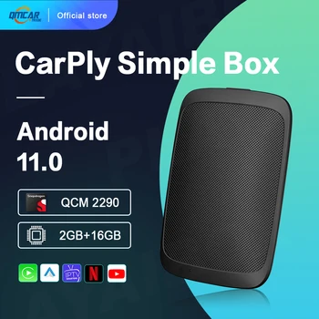 Carplay Box Mini Ai Box IPTV Netflix Беспроводной Android Auto ux999простой Автомобильный Мультимедийный Плеер Для Mazda Benz Audi Kia Hyundai