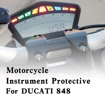 Для DUCATI 848 1098 1198 Мотоциклетный Спидометр с Кластером Царапин Защитная Пленка для экрана