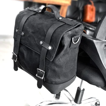 Винтажная мотоциклетная сумка, боковая сумка, Боковая коробка, Боковая сумка, Багажная сумка, сумка для хвоста, сумка Paulin, сумка для фотоаппарата