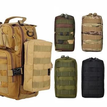 Качественные тактические чехлы Molle, сумка EDC, сумка для гаджетов, Военная Поясная сумка, Водонепроницаемая Компактная сумка для Унисекс