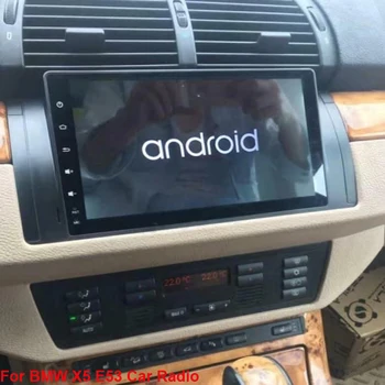 Автомобильное радио Для BMW X5 E53 Android-Плеер Автомобильный Мультимедийный vido GPS Навигация Видео Аудио iPhone Carplay FM TV WIFI 4G